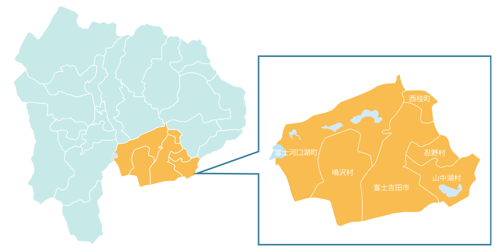 構成市町村の地図